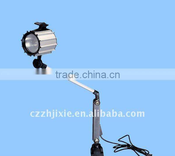CNC machine testing LED light