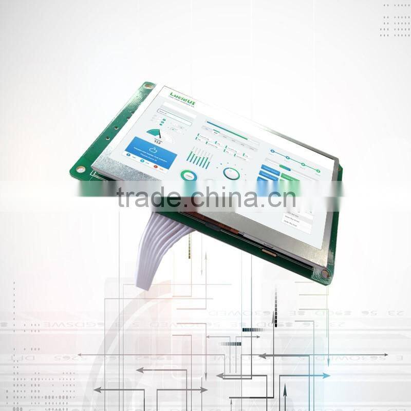 TFT 5 " lcd module 800 x RGB x 480,RS232 / TTL interface LCD display Widely used in many industrial field