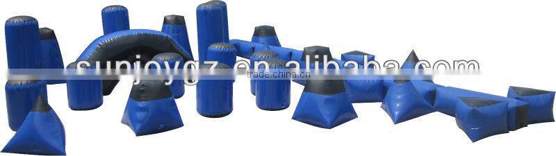 2016 New 32pcs inflatable paintball bunker bunker equipment game