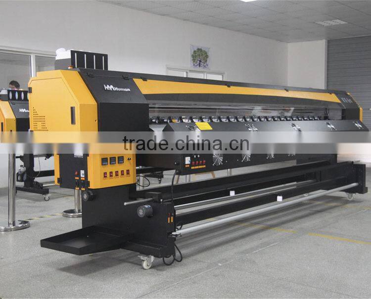 Human KE-JET Eco solvent printer with 4 pcs DX5 Heads Wall Paper printer