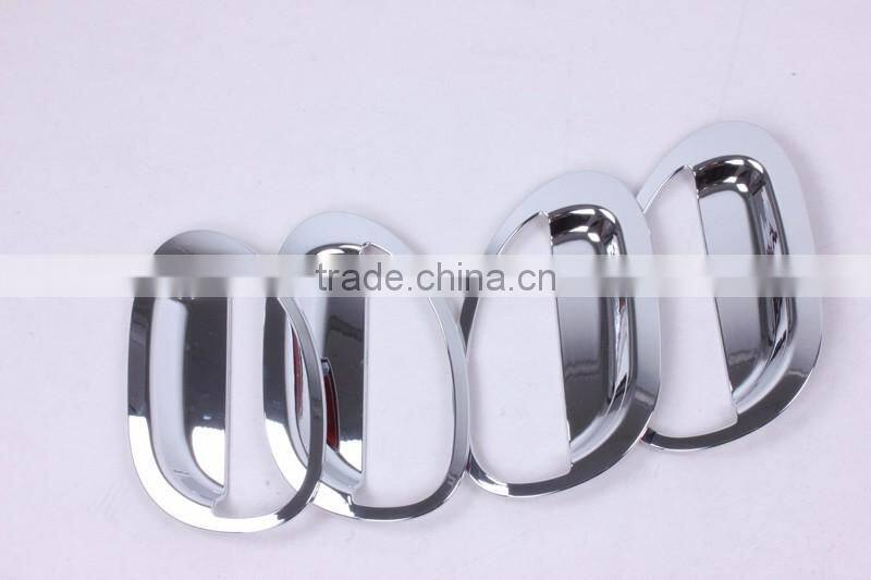 CHROME DOOR HANDLE BOWL COVER FOR RENAULT KWID STD RXE RXL RXT 2015 SUV