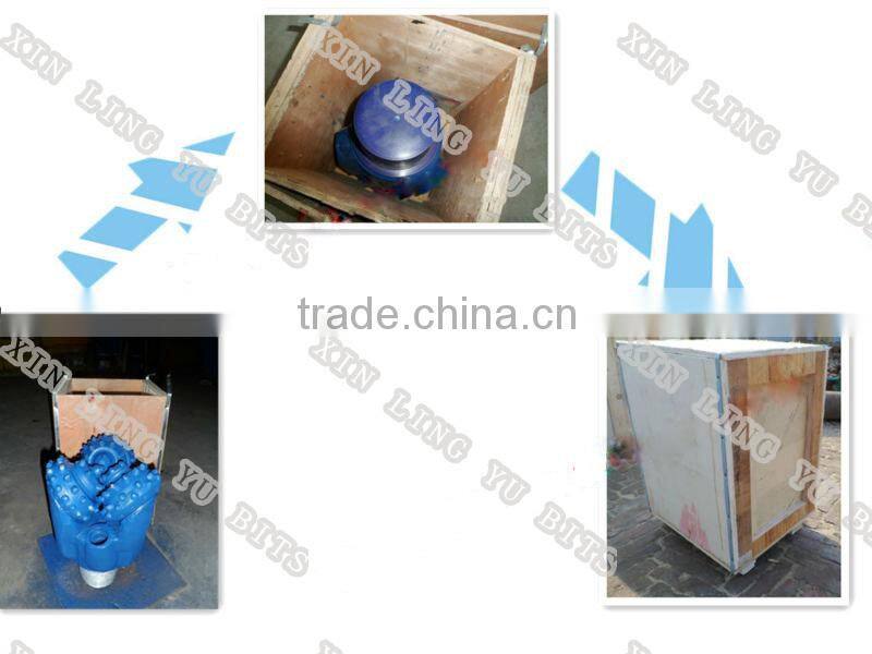 mill tooth tricone rock drilling bits/ tricone rock bit/steel tooth tricone bits