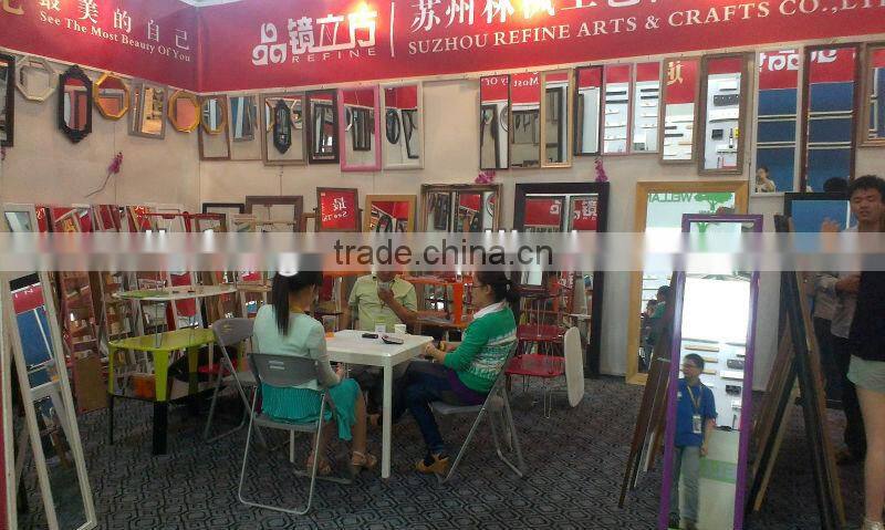 Fashion design wooden table mirror