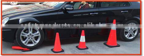 height 700mm made from PVC colored trafic cones