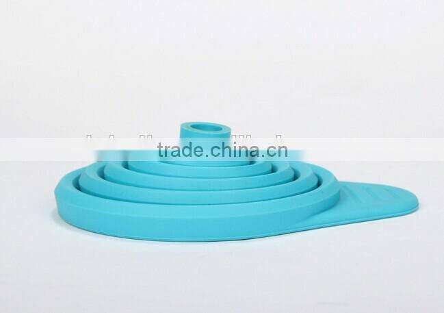 collapsible silicone oil funnel liquid funnel