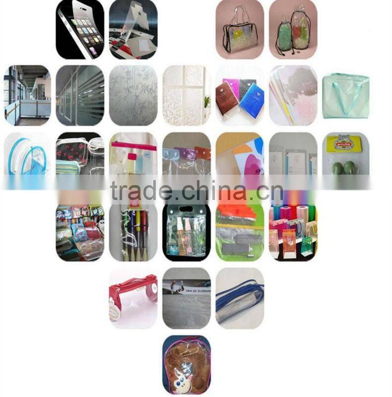 Jiangsu Factory Supply Colorful Soft 0.08mm PVC Sheet Thick