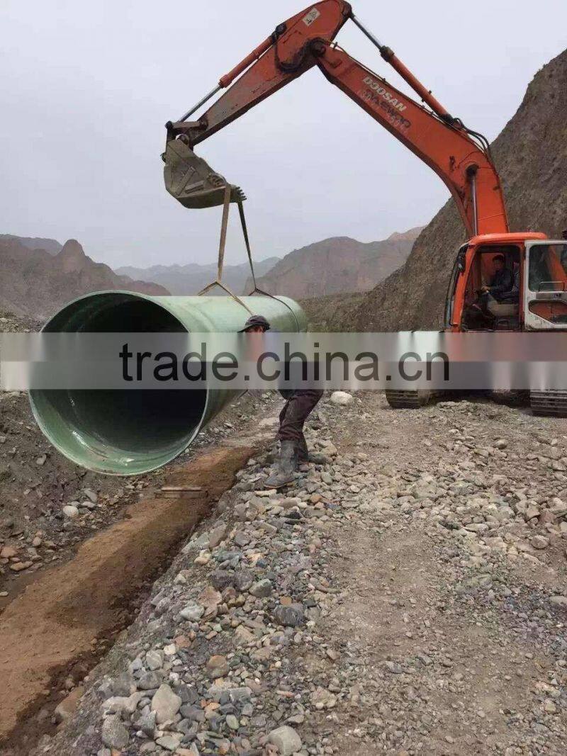 High Quality FRP water delivery pipe grp pipe