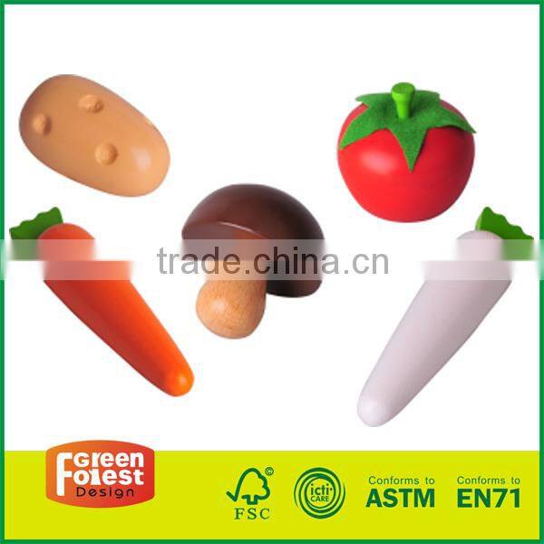 Children Pretend Play Vegetable
