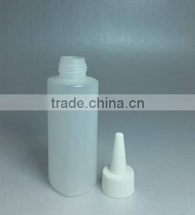 Good quality new style 40ml 90ml 120ml oil plastic bottle
