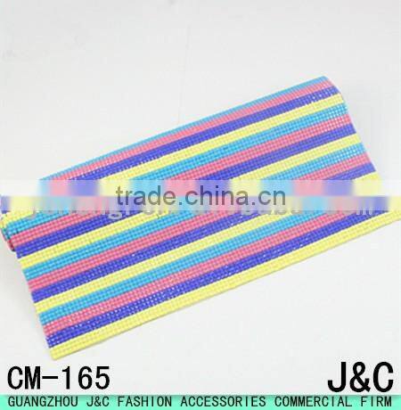 24 * 40mm colorful acrylic hot and drilling Mesh
