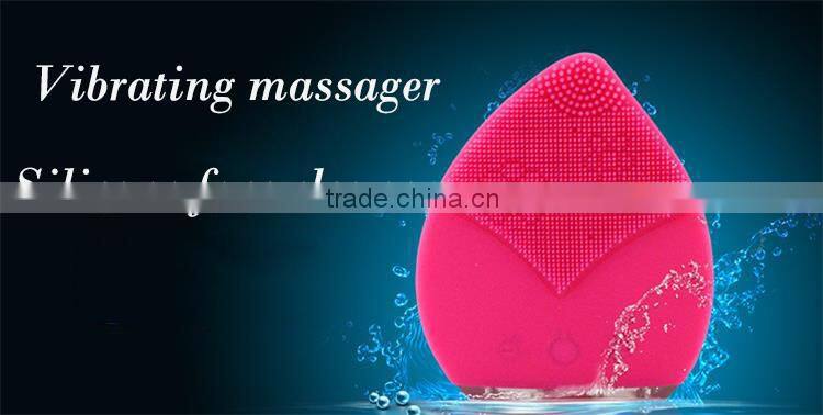 EveryLady waterproof silicone facial cleansing massager