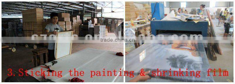 Christmas Tree art painting on canvas