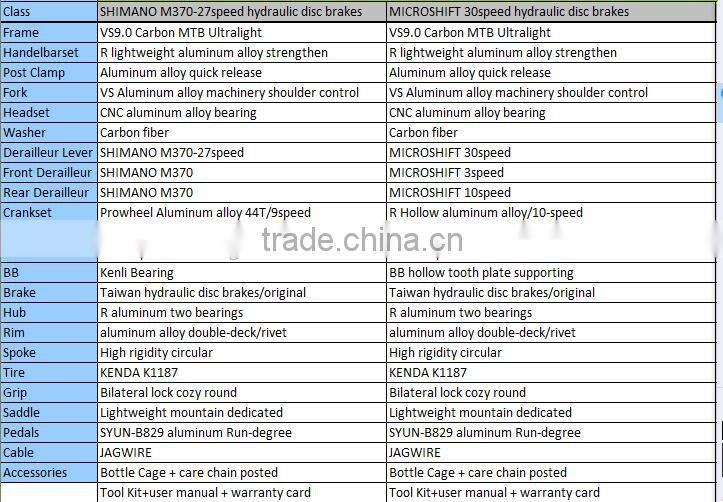 outdoor sports mtb carbon frame mountain bikes men use shanghai cycle show number one sale items