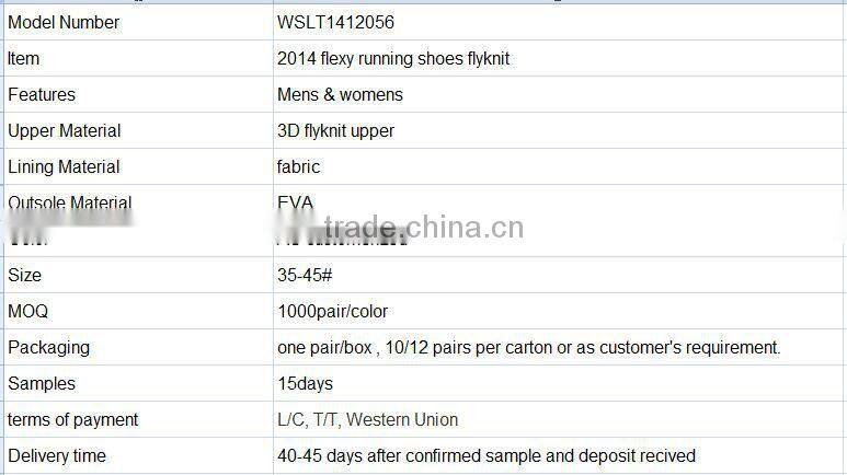 Flexy sports shoes,Jogging shoes,sneakers, 2014 running shoes flyknit