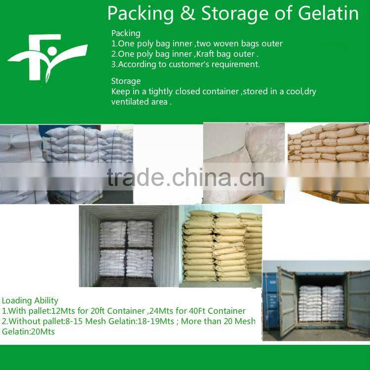 2016 New Industrial Gelatin For Fiber and Garment industry