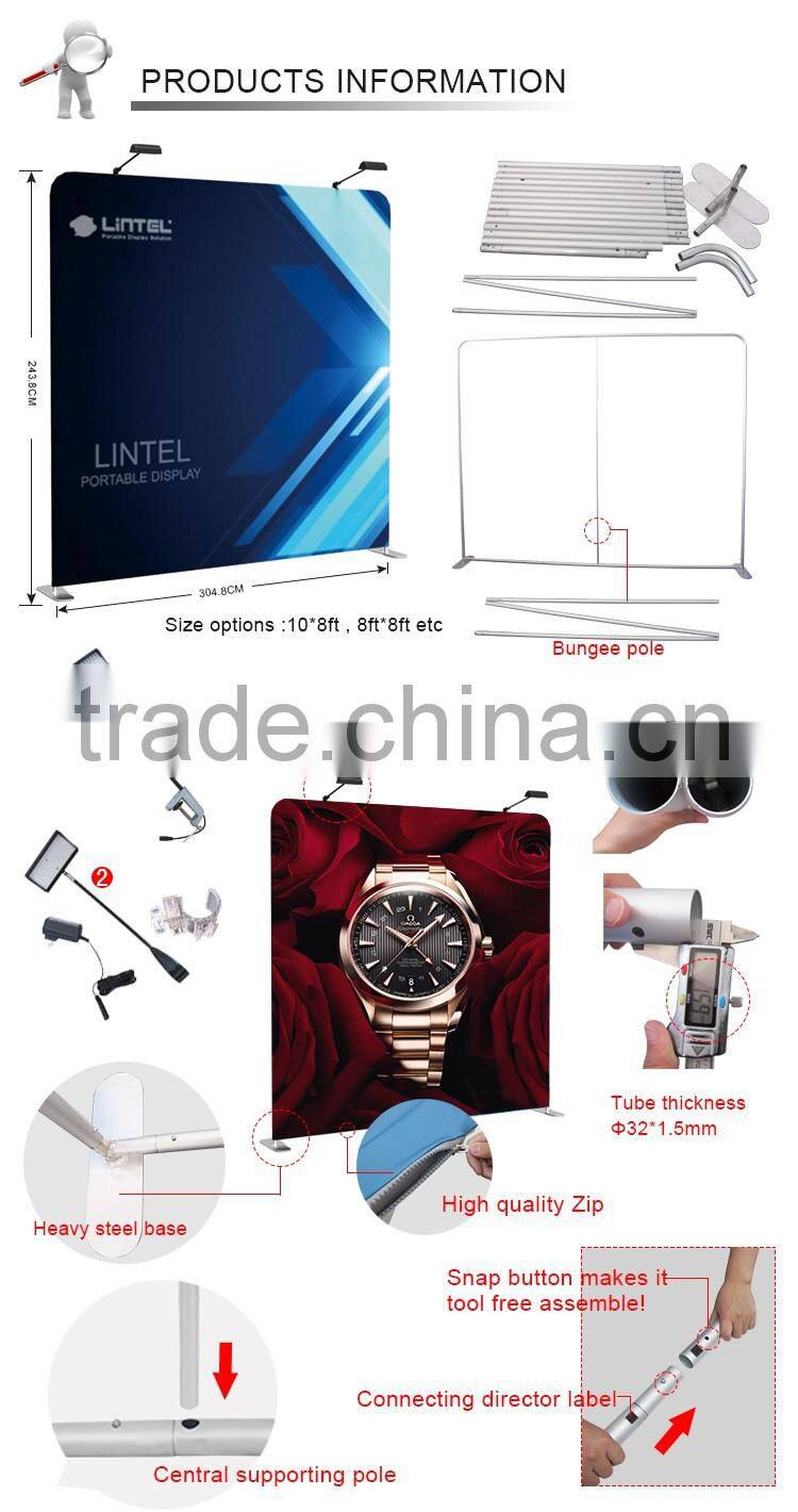 fabric advertising Backdrop Banner Stand