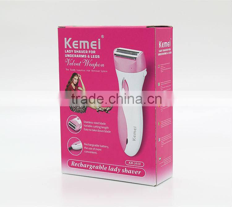 2015 hotsale rechargeable women epilator