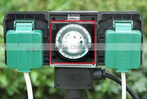 weekly programmable mechanical DC timer