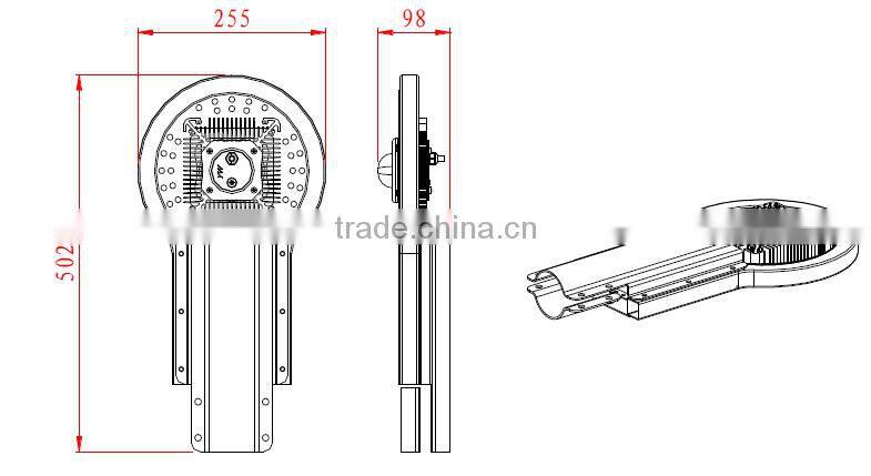cob 30w 40w 50w with 5years warranty high brightness street led light