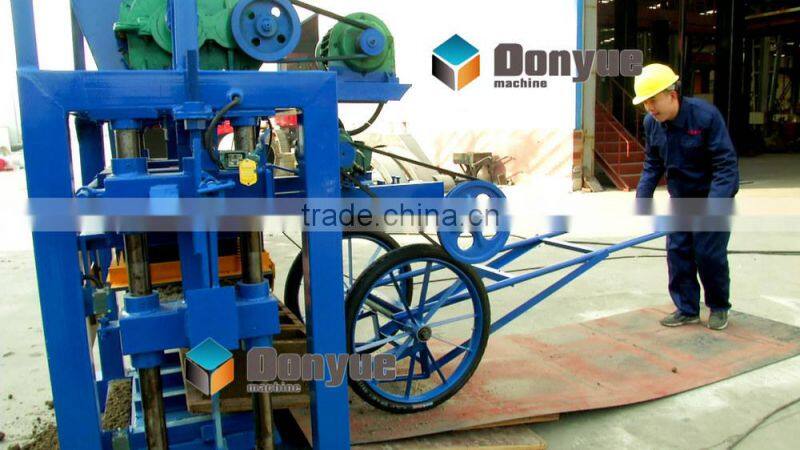 QT40-2 Interlock brick machine/Manual concrete block making machine