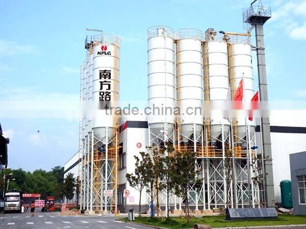 Good performance dry mix mortar mixer plant for road construction with dust collection system