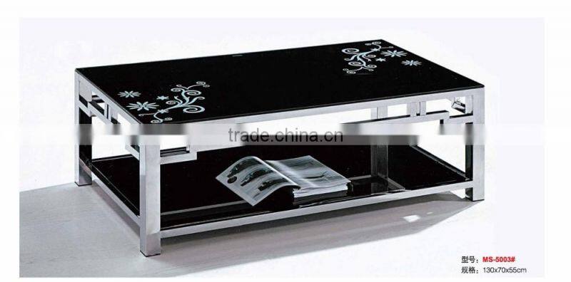 modern home furiniture living room fashion glass coffee table
