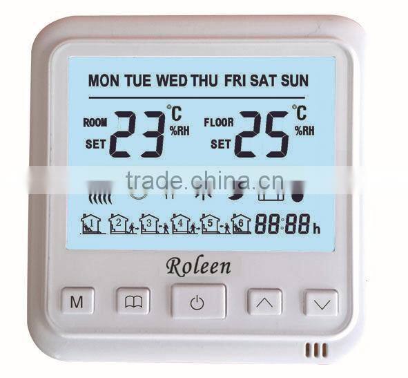 R303 Series 5+2 Day Weekly Programmable Digital Underfloor Heating Thermostat