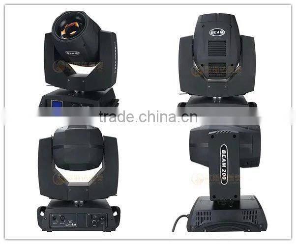Uniique Pro Stage Lighting DJ Equipment 16CH 5R Lamp 200W Beam Moving Head Light