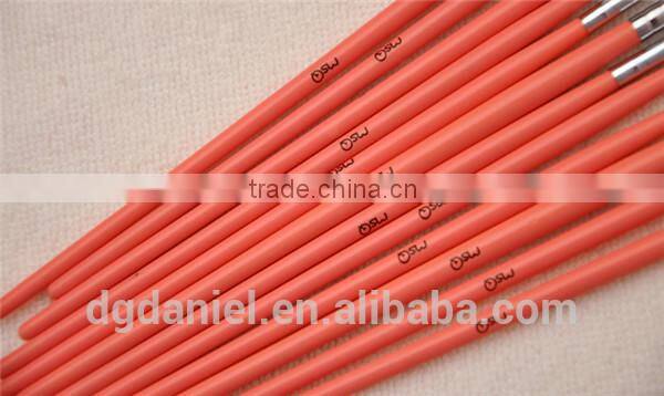 DANIWER red wood kolinsky acylic nail art brush