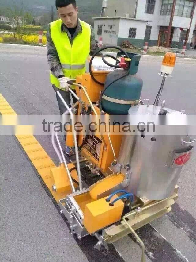 Hand Push Thermoplastic Paint Road Line Marking Machine