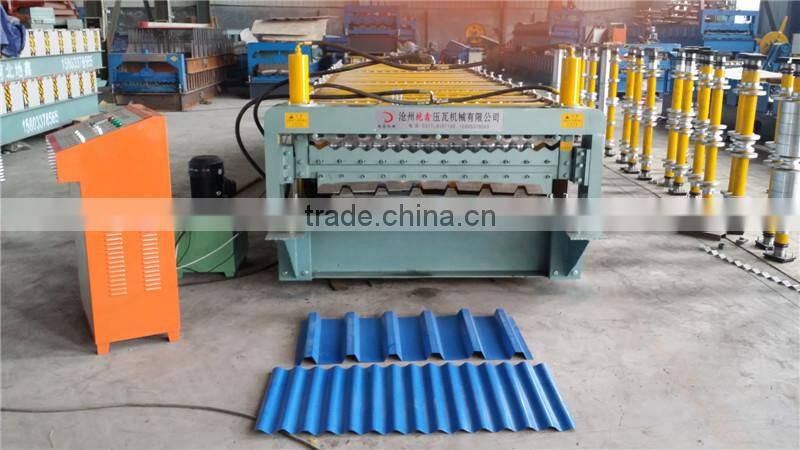 wall panel metal galvanized steel double layer roof sheet rolling forming making roll forming machine for roofsheet