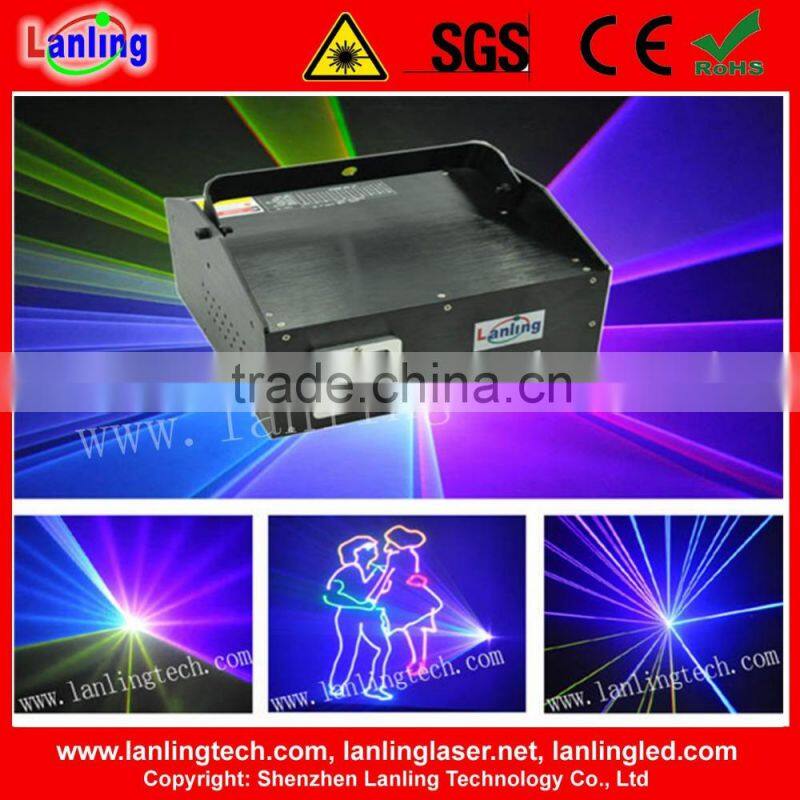 1W RGB 10kpss ILDA Animation Laser show system Christmas laser light