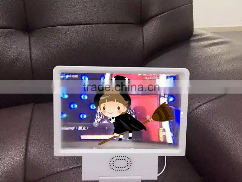 2015 Universal mobile phone bracket LCD LED screen magnifier in PC with speaker