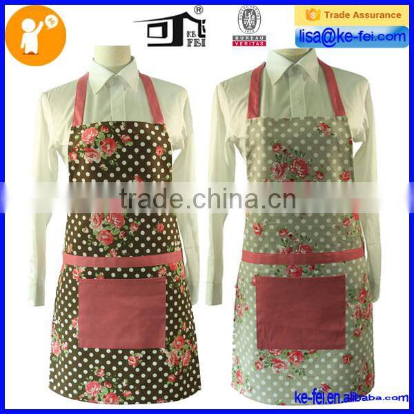 2015 HOE SALE FLORAL APRON , ROSE APRON