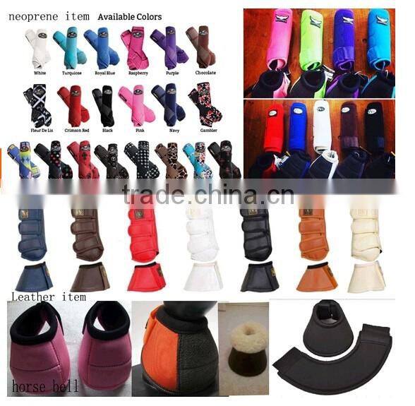 Supplier Various Neoprene horse protection tendon / hoof horse boots