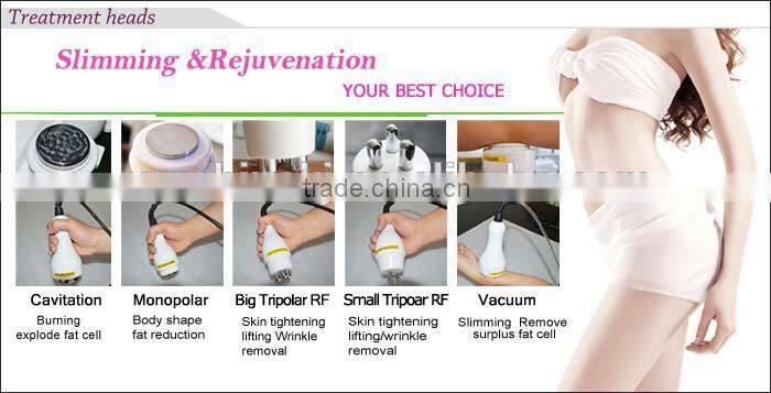 2015 New multifunction rf laser slimming machine