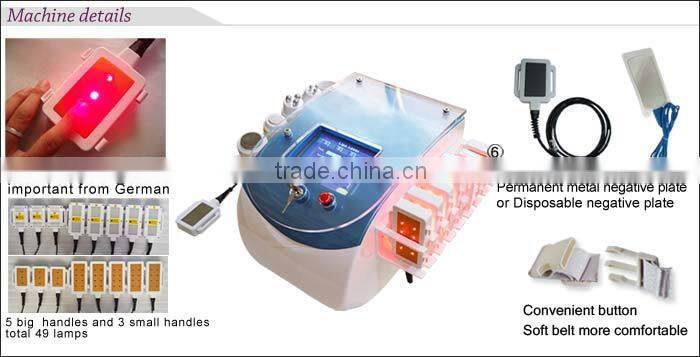 2015 New multifunction rf laser slimming machine