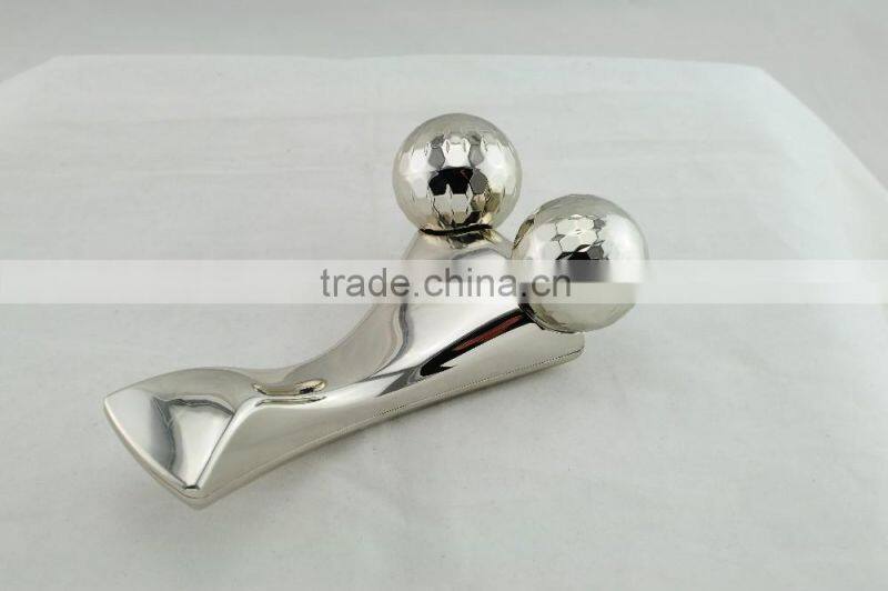 3D Facial Massage Roller Y Shape Platinum Solar Energy Massager