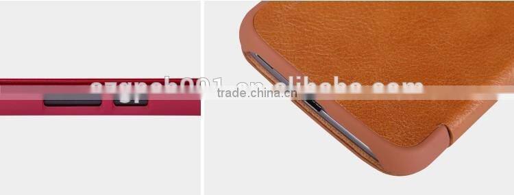 Quality Flip Leather Case For MOTO G4 PLUS, NILLKIN Qin PU flip leather phone Case BUSINESS CARD CASE CLASSIC RESTRO