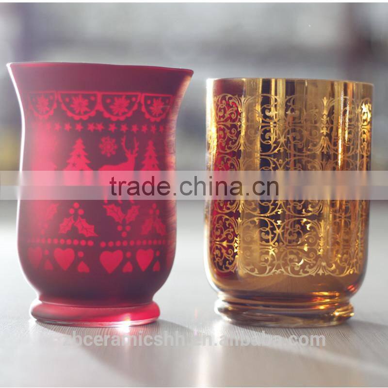 High quality cheapest tealight candle pier one mercury glass candle holder votives wholesale