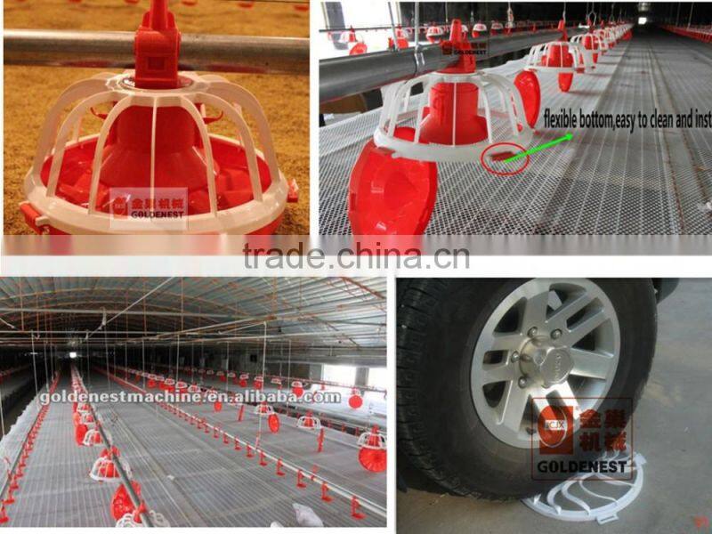 Goldenest large plastic chicken feeders and drinkers used poultry crates chicken waterer feeder for sale cheap price JCJ06-02