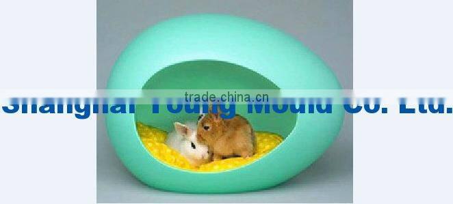 Plastic inside and outside dog kennel plastic pet house plastic aminal house