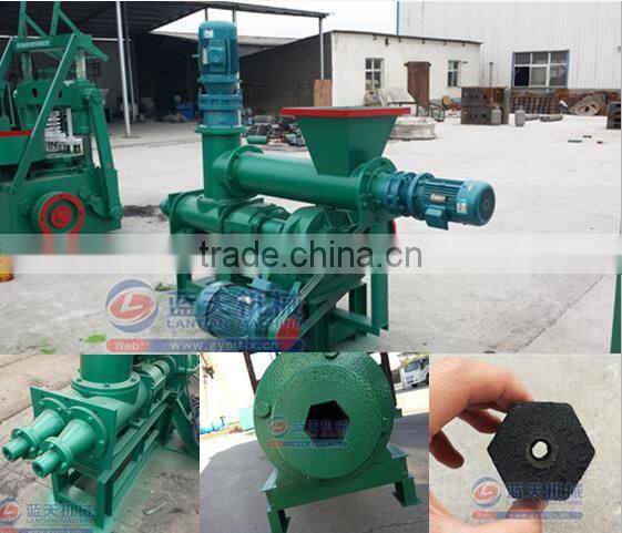China Made Professional Charcoal Powder Extruder Machine BBQ Charcoal Briquette Machine