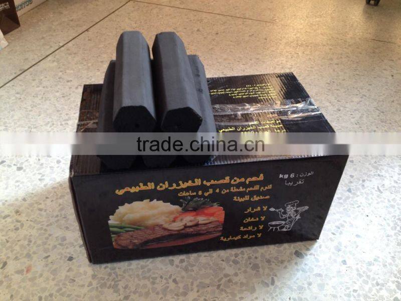 Type hexagon wholesale electronic hookah charcoal