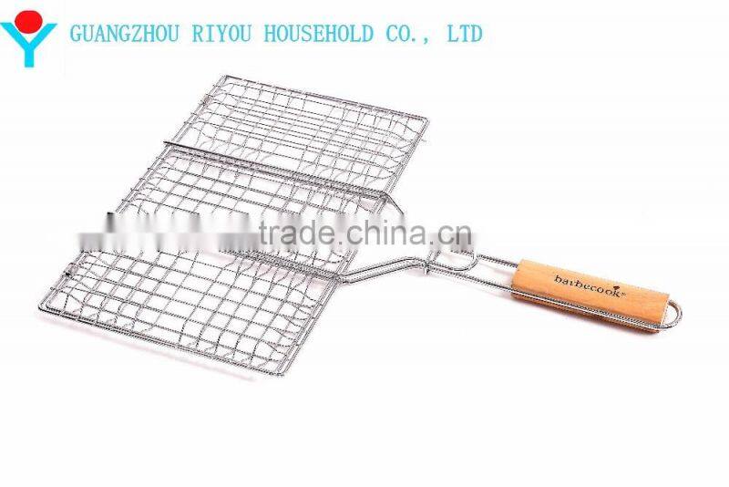 Manufacturer supplier bbq accessories non-stick basket broiler
