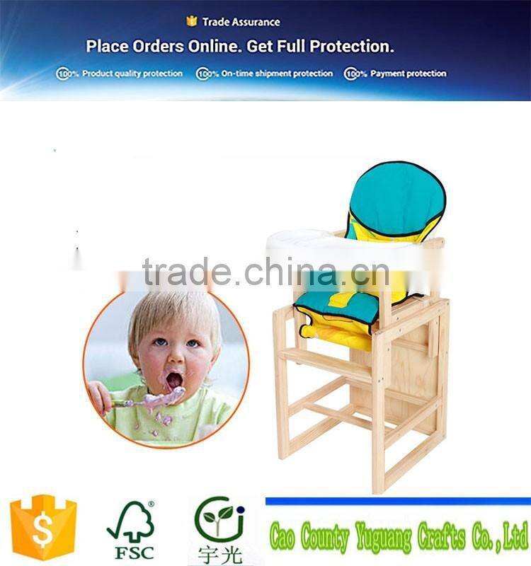 Adjustable Folding Baby High Chair Baby Dining Table And Chair