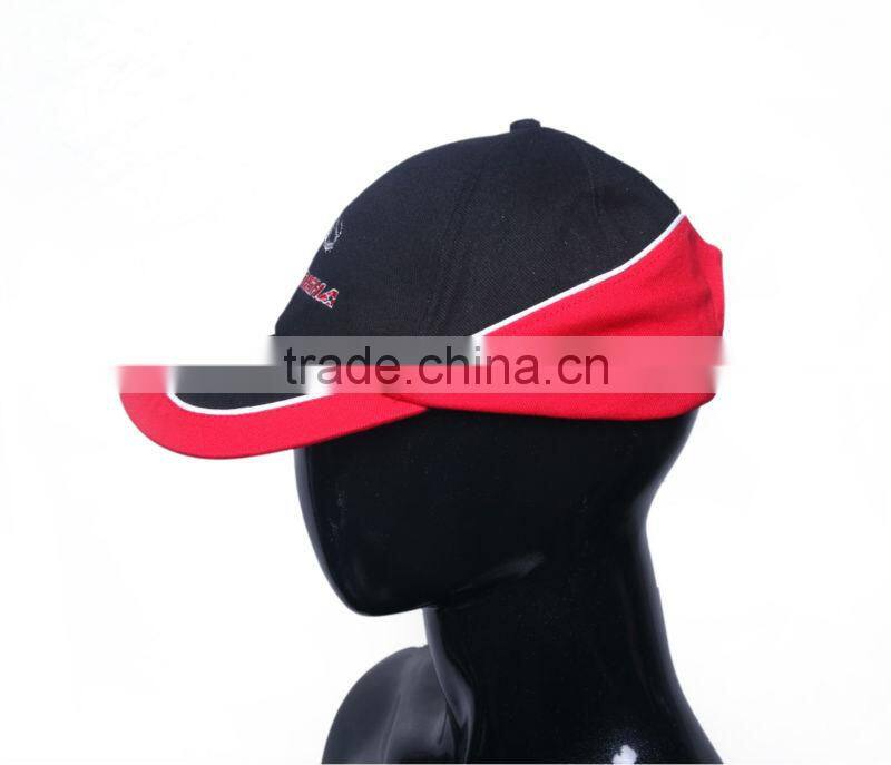 Factory direct sale low price red and black canvas fishing hunting hat with star