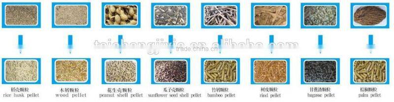 Wheat Straw Pelletizing Machine making 4--12mm pellets