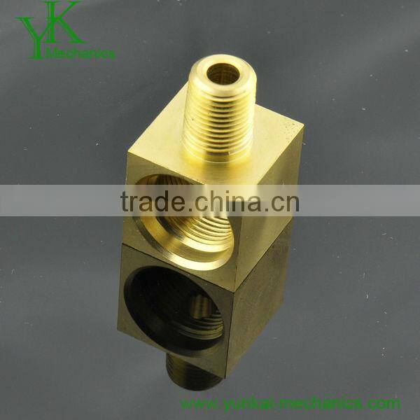 Brass, aluminum, stainless steel cnc machining spare parts, high precision cnc machining