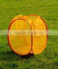 laundry hamper with mesh material